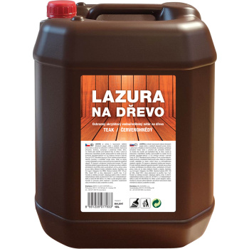 Lazura na dřevo, teak, 10 l