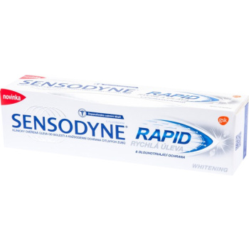 Sensodyne Rapid Relief Whitening rychlá úleva, zubní pasta, 75 ml