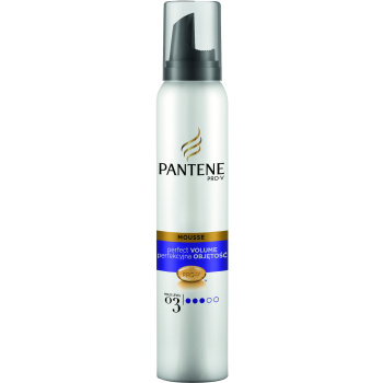 Pantene Pro-V Perfect Volume Mousse silné zpevnění pěnové tužidlo, fixace 3, 200 ml