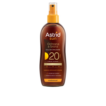 Astrid Sun OF 20 olej na opalování ve spreji, 200 ml