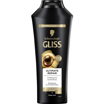 Gliss Ultimate Repair posilující šampon pro velmi poškozené vlasy, 400 ml