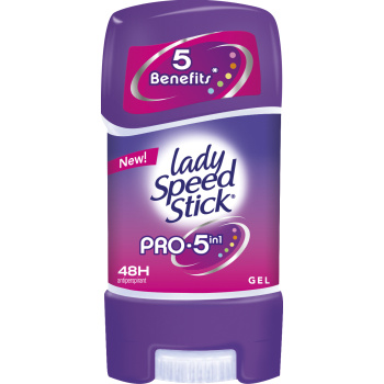 Lady Speed Stick Pro 5v1 tuhý antiperspirant, 65 g