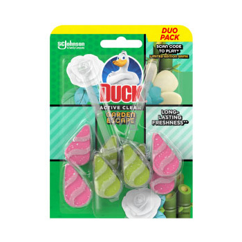 Duck WC závěs Active Clean Tropical Sunshine, 2x 38,6 g