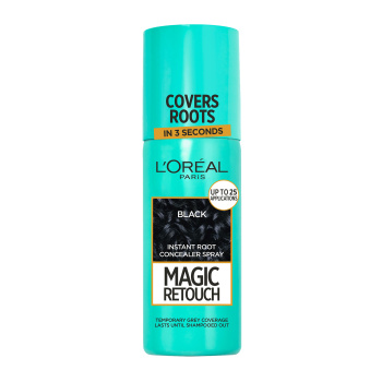 L'Oréal Magic Retouch Black zakrytí odrostů, 75 ml
