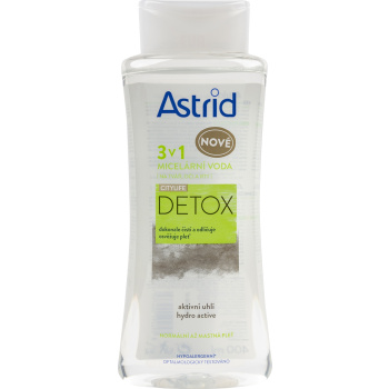 Astrid Citylife Detox 3v1 micelární voda, 400 ml