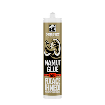 Den Braven Mamut Glue High Tack univerzální montážní lepidlo, šedé, 290 ml