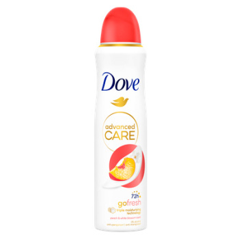 Dove Alu-free broskev a citrón deodorant bez hliníku, 150 ml