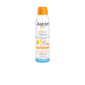 Astrid Sun Kids OF 50 Wet Skin dětský sprej na opalování, 150 ml