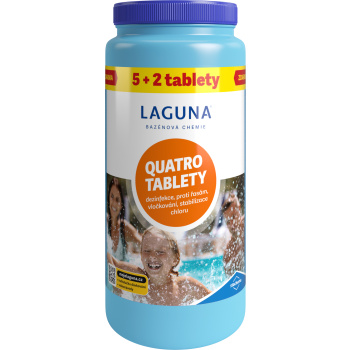 Laguna Quatro tablety multifunkční bazénová chemie, 1,4 kg