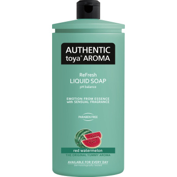 Authentic Toya Aroma tekuté mýdlo červený meloun, náplň, 600 ml