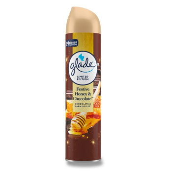 Glade osvěžovač vzduchu ve spreji Festive Honey & Chocolate 300ml