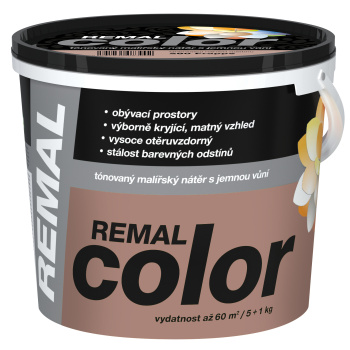 REMAL Color malířská barva na zeď 280 Frappé, 5 + 1 kg