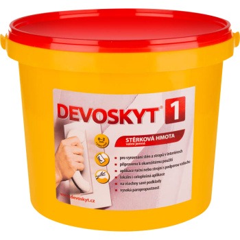 Devoskyt hrubost 1, stěrková hmota do interiéru, 5 kg