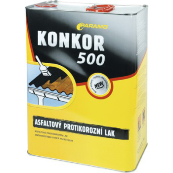 Paramo Konkor 500 asfaltový antikorozní lak, 9 kg