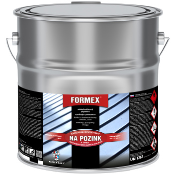 Formex S2003 základ na&nbsp;pozink základní barva na&nbsp;kov, 0110 šedý, 9 l