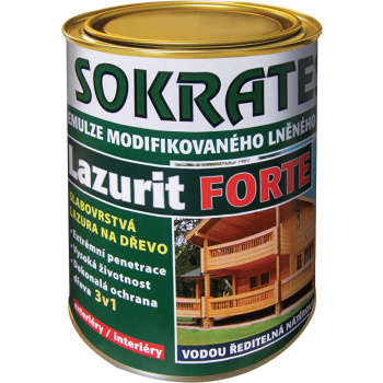 Sokrates Lazurit Forte lazura na dřevo, čirá báze