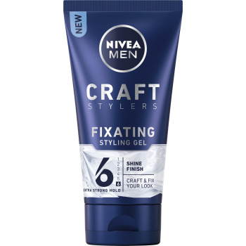 Nivea Men Craft Stylers gel na vlasy s lesklým efektem, 200 ml