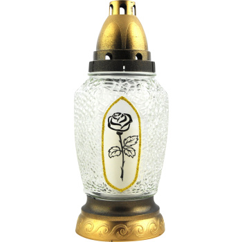 Bony L-320 hřbitovní svíčka skleněná lampa