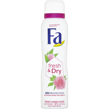 Fa Fresh & Dry Peony Sorbet antiperspirant, 150 ml