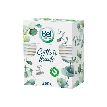 Bel Cosmetic vatové tyčinky papírové, box 200 ks