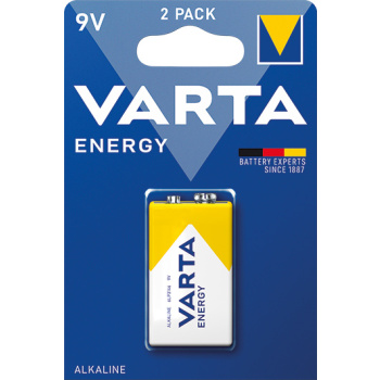 Varta Energy 9V baterie, 1 ks