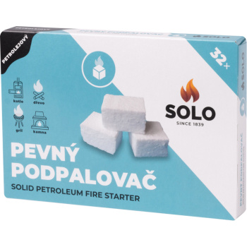 Solo petrolejový pevný podpalovač, 32 podpalů