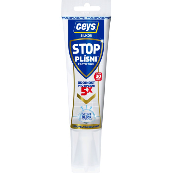 Ceys Stop Plísni sanitární silikon, transparentní, tuba 125 ml