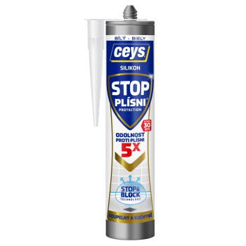 Ceys Stop Plísni sanitární silikon, bílý, 280 ml
