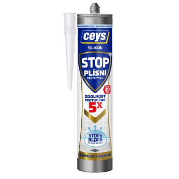 Ceys Stop Plísni sanitární silikon, transparentní, 280 ml