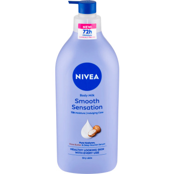 Nivea Smooth Sensation krémové tělové mléko, 625 ml