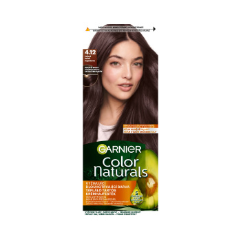 Garnier Color Naturals Creme barva na vlasy, 4.12 Ledová hnědá