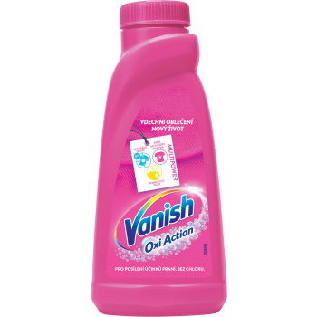 Vanish Oxi Action tekutý odstraňovač skvrn, 0,5 l