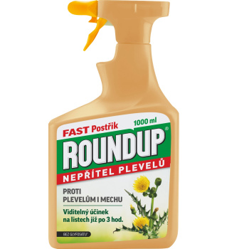 Roundup Fast postřik na hubení plevelů, 1 l