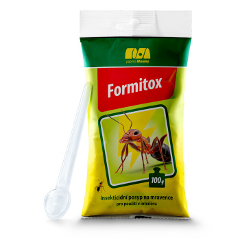 Formitox Extra insekticid k likvidaci mravenců, švábů, rybenek, much, sáček 100 g