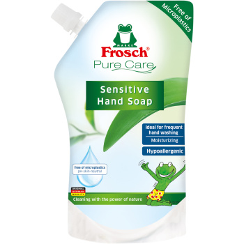 Frosch Sensitive tekuté mýdlo pro děti náhradní náplň, 500 ml