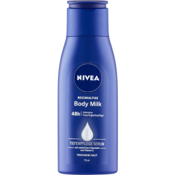 Nivea Body Milk výživné tělové mléko, 75 ml