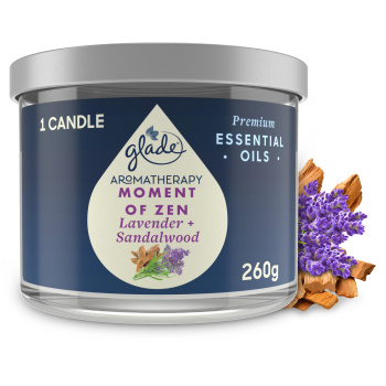 Glade Aromatherapy svíčka vonná Moment of Zen, 260 g