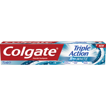 Colgate Triple Action Xtra White zubní pasta, 75 ml