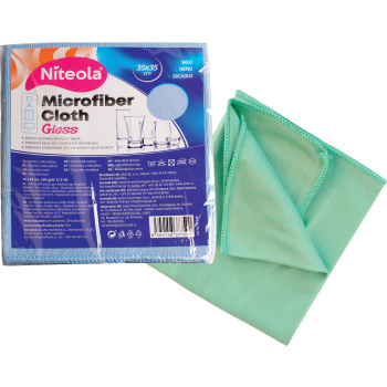 Niteola Glass utěrka na sklo z mikrovlákna 35 × 35 cm, 260 g