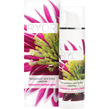 RYOR rozjasňující oční krém s peptidy, 30 ml