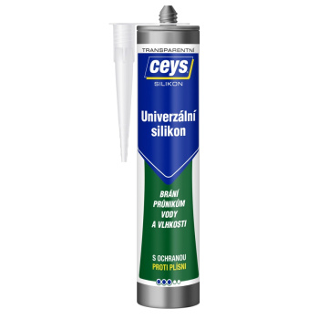 Ceys Univerzální silikon, transparentní, 280 ml