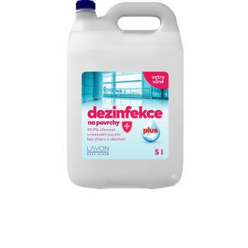 LAVON dezinfekce Easy Clean na povrchy bez chloru a alkoholu, 5 l