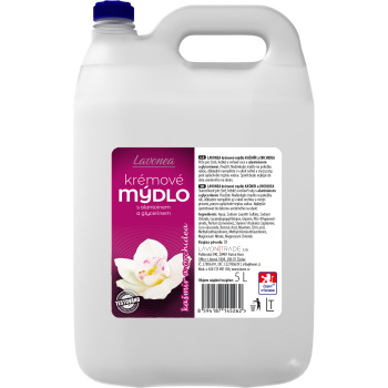 LAVON krémové mýdlo Hand Care Kašmír a orchidea, 5 l