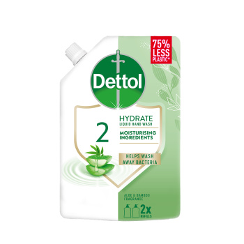 Dettol Jemná aloe vera tekuté mýdlo náhradní náplň, 500 ml