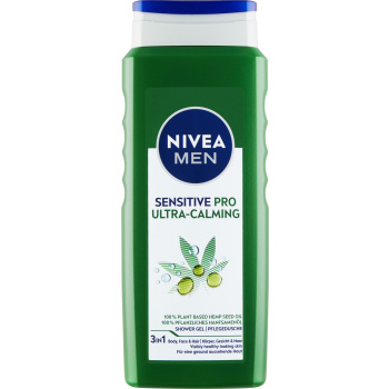 Nivea Men Sensitive Pro Ultra-Calming sprchový gel, 500 ml