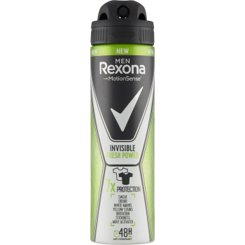 Rexona Men antiperspirant Invisible Fresh a Power, 150 ml