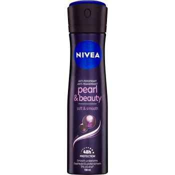 Nivea Pearl & Beauty Black antiperspirant, 150 ml
