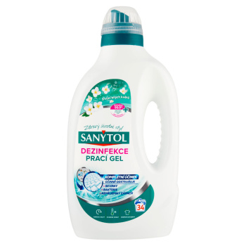 Sanytol dezinfekční prací gel Bílé květy, 1,7 l