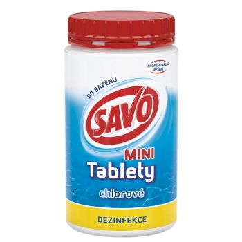 Savo bazén Mini chlorové tablety k dezinfekci vody, 0,9 kg - doprodej