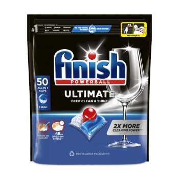 Finish tablety do myčky Ultimate All in 1, 50 ks